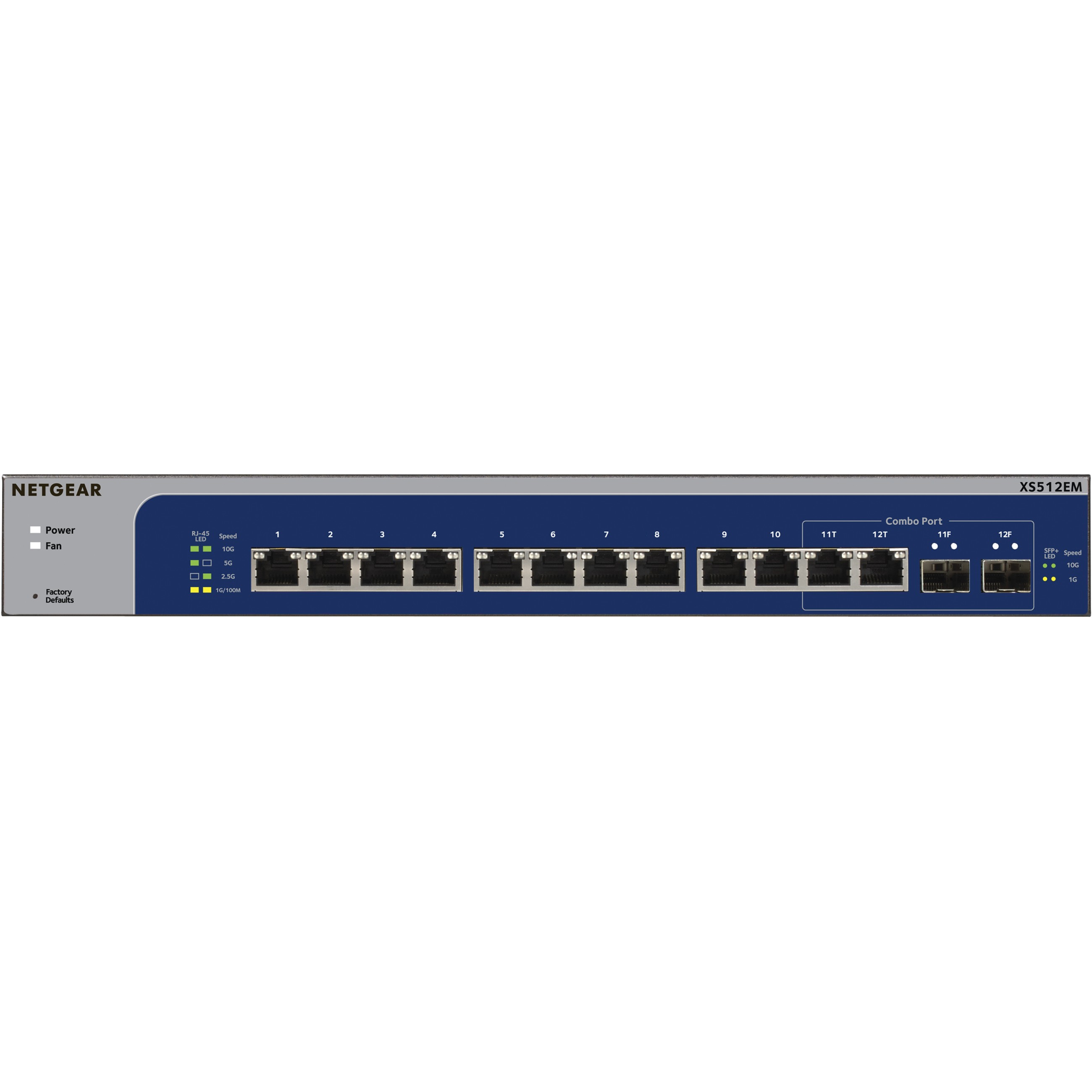 Switch NETGEAR XS512EM-100EUS 12 Ports 10-Gigabit Ethernet Smart Managed Plus - KORIŠTENI jamstvo 6 mjeseci-3