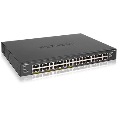 Switch NETGEAR 48PT GIGE UNMANAGED SWCH W/POE+-0