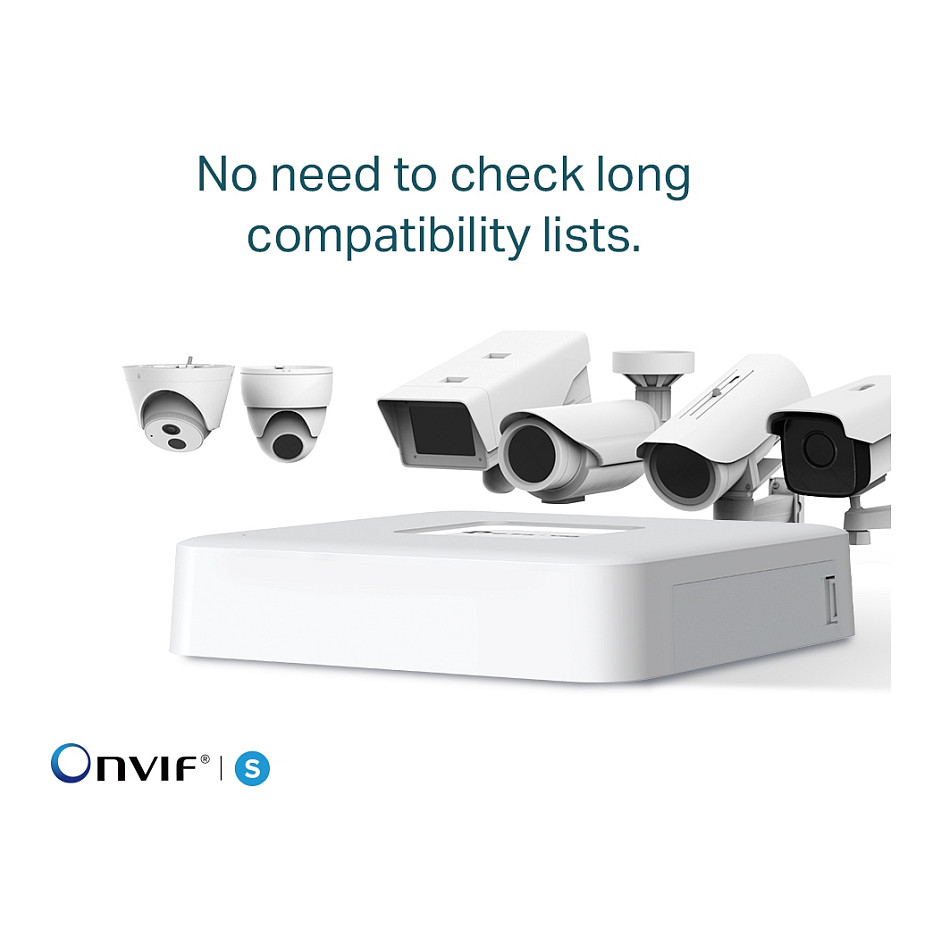 Mrežni video snimač TP-LINK 4 Channel PoE-9