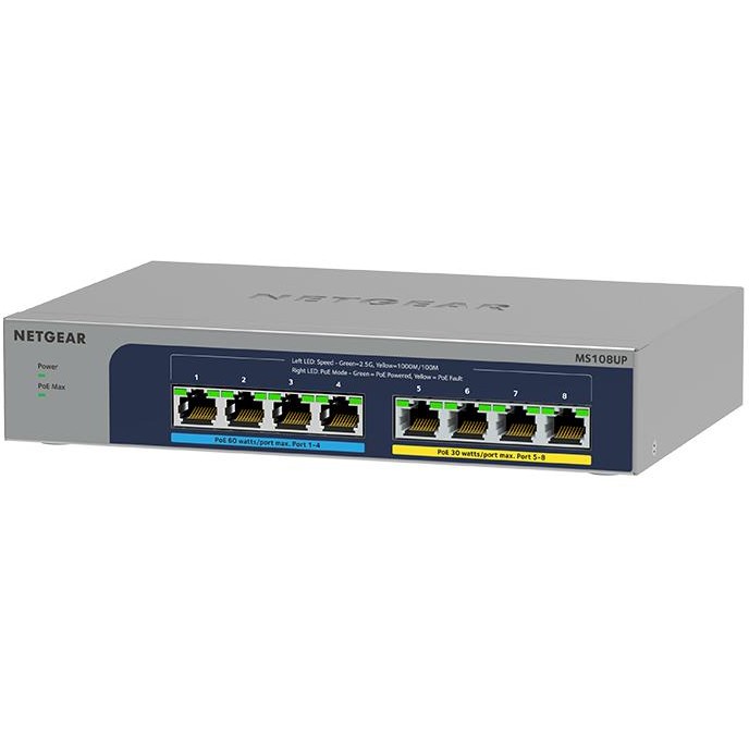 Switch NETGEAR 8PT POE++ MULTIGIG UM