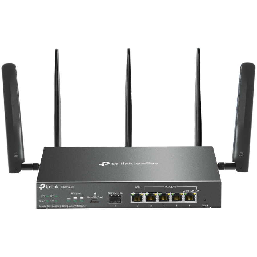 Router TP-LINK Omada 4G+ Cat6 AX3000 Gigabit VPN - KORIŠTENI jamstvo 6 mjeseci