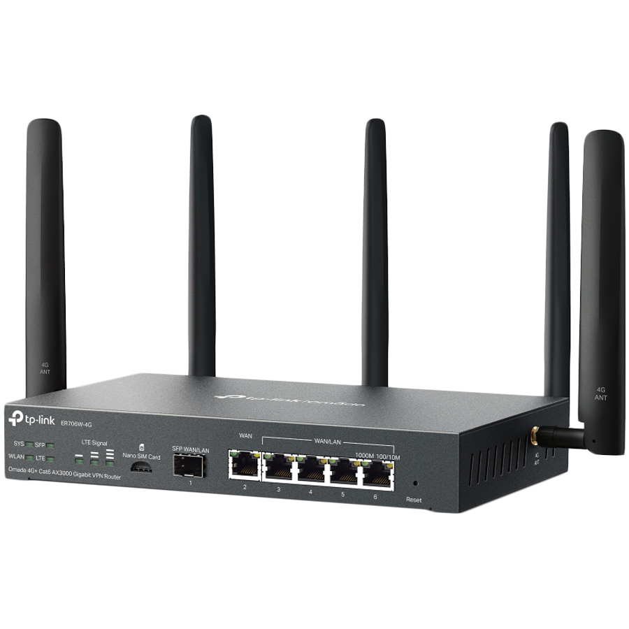 Router TP-LINK Omada 4G+ Cat6 AX3000 Gigabit VPN - KORIŠTENI jamstvo 6 mjeseci-1