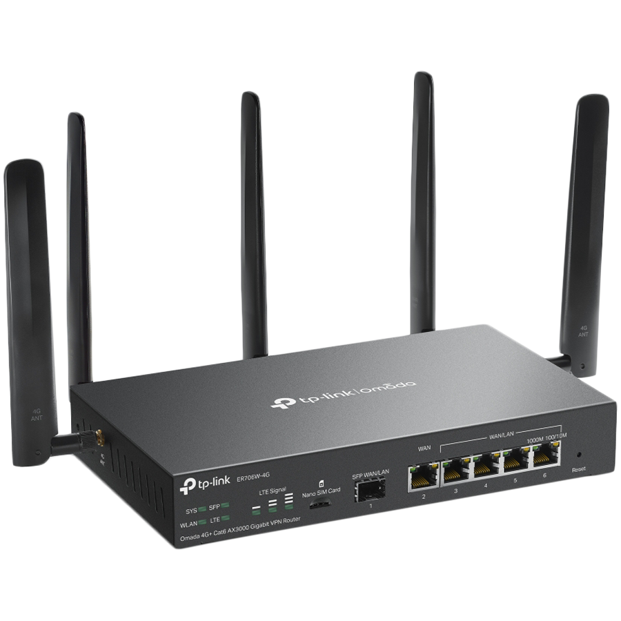 Router TP-LINK Omada 4G+ Cat6 AX3000 Gigabit VPN - KORIŠTENI jamstvo 6 mjeseci-2