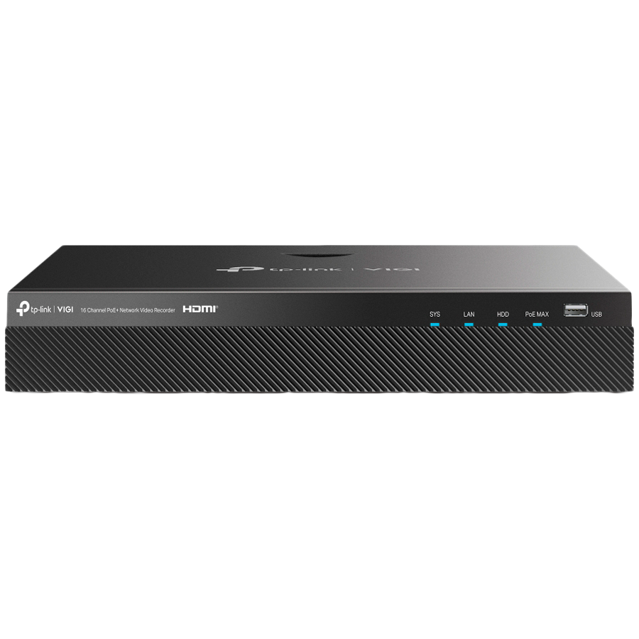 NVR TP-LINK VIGI NVR2016H-16P 16 Channel PoE+ Network Video Recorder-0