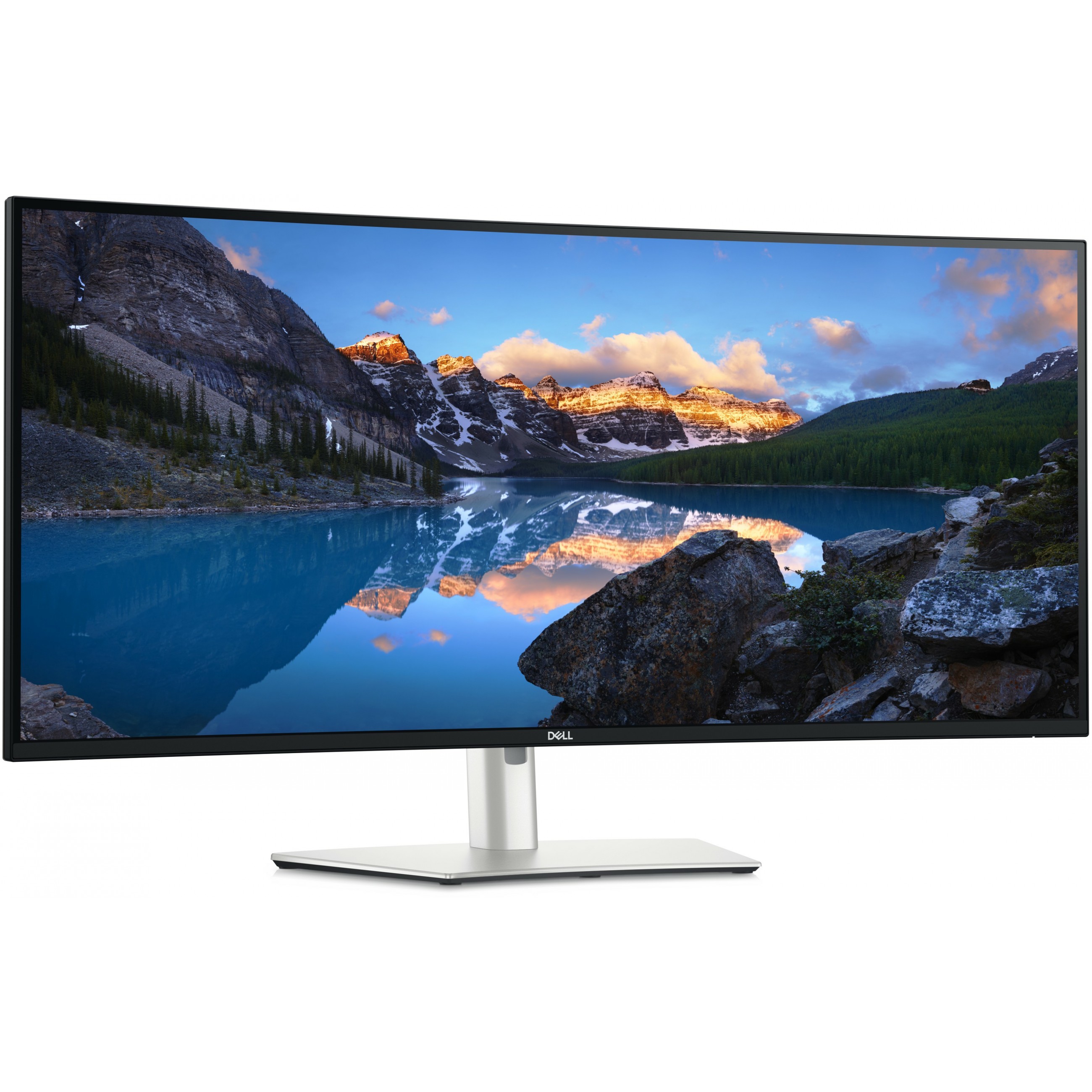 Monitor DELL UltraSharp U4025QW 40" Curved, 5120x2160, WUHD, 120Hz, IPS Antiglare, 219, 10001, 450 cd/m2, 8ms/5ms, 178/178, DP, HDMI, 2xTHB4, 3xUSB-C, 5xUSB-A, RJ-45, Audio line out, 2x 9W Speakers,-19