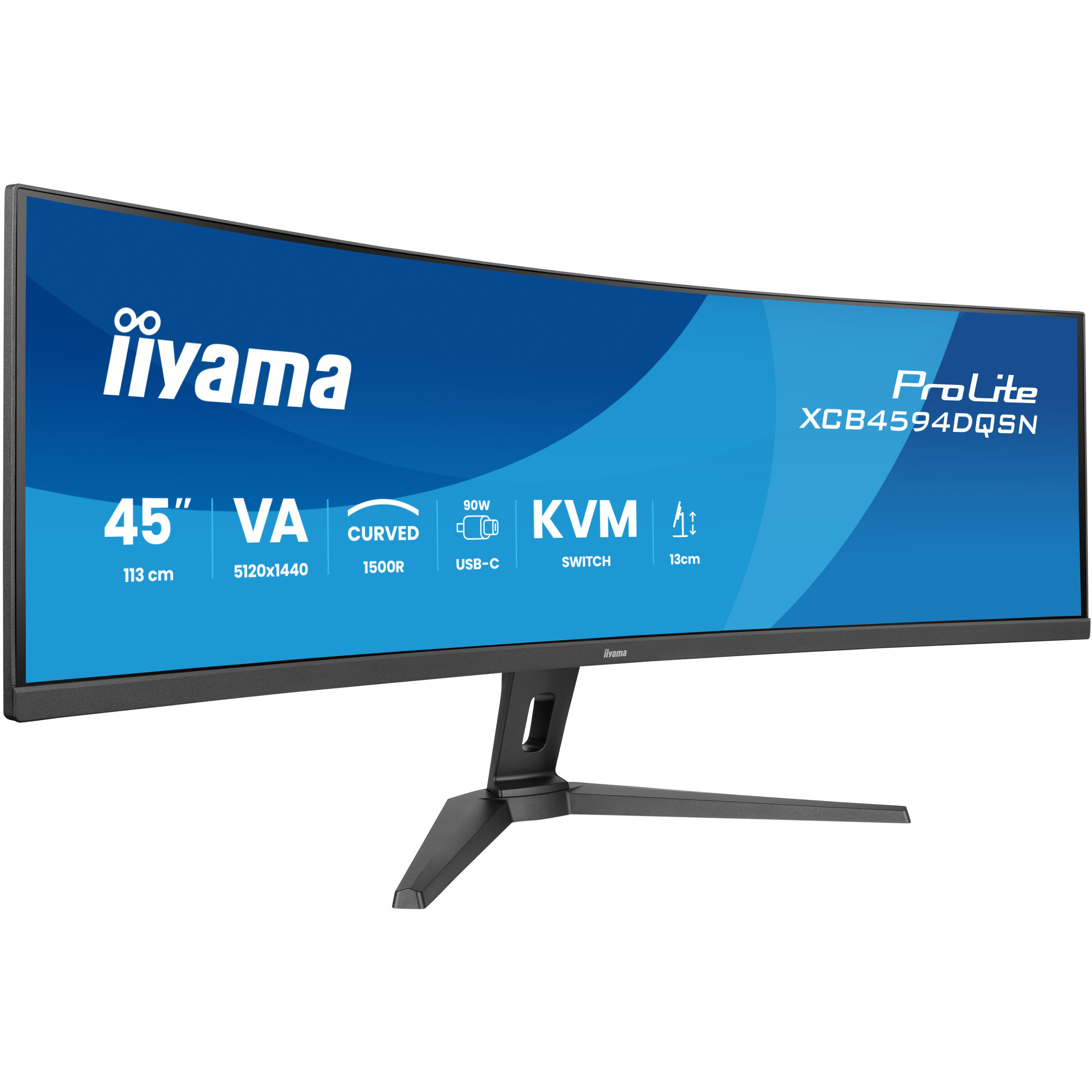 Monitor IIYAMA XCB4594DQSN-B1 (45’’ VA, QHD, 165Hz)-6