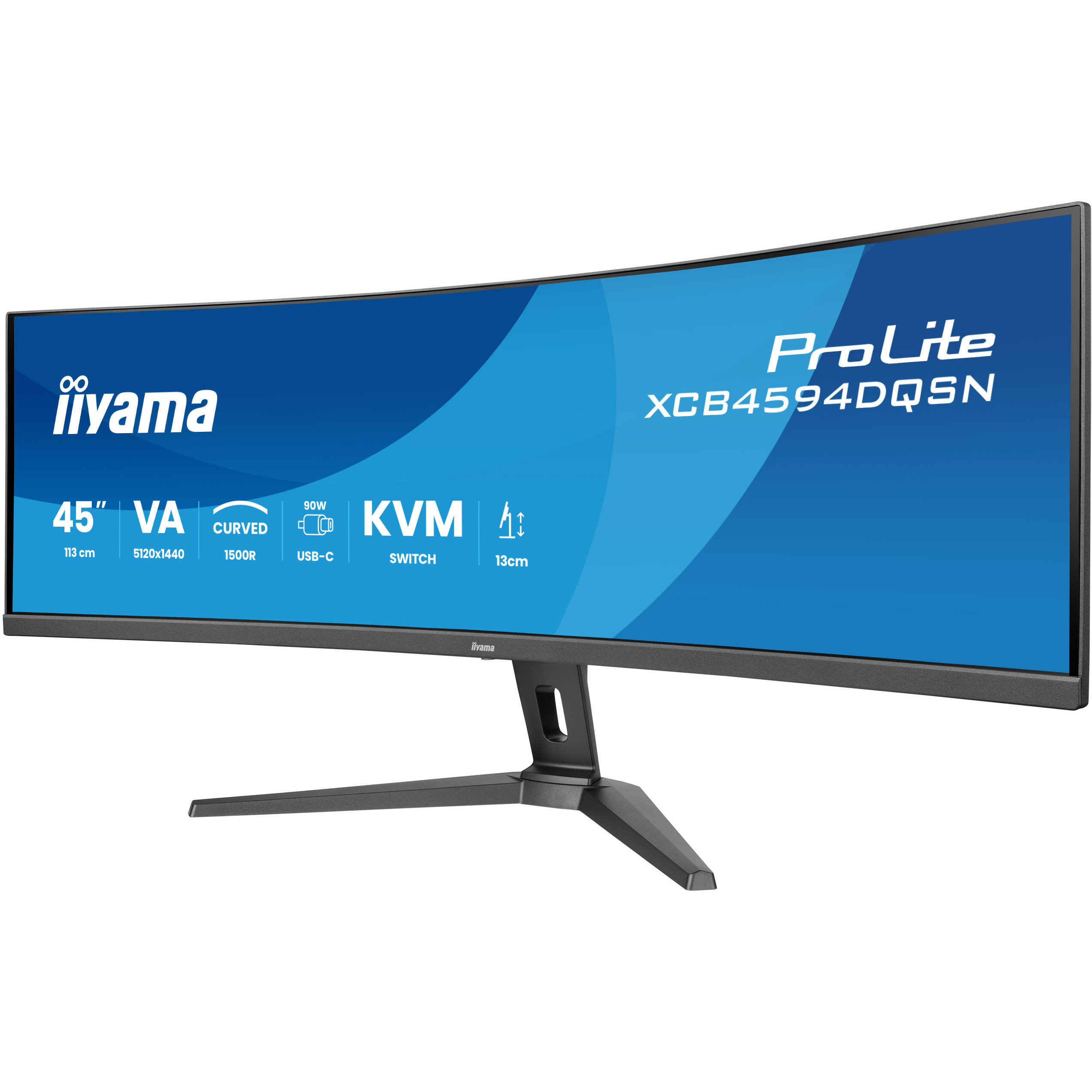 Monitor IIYAMA XCB4594DQSN-B1 (45’’ VA, QHD, 165Hz)-10