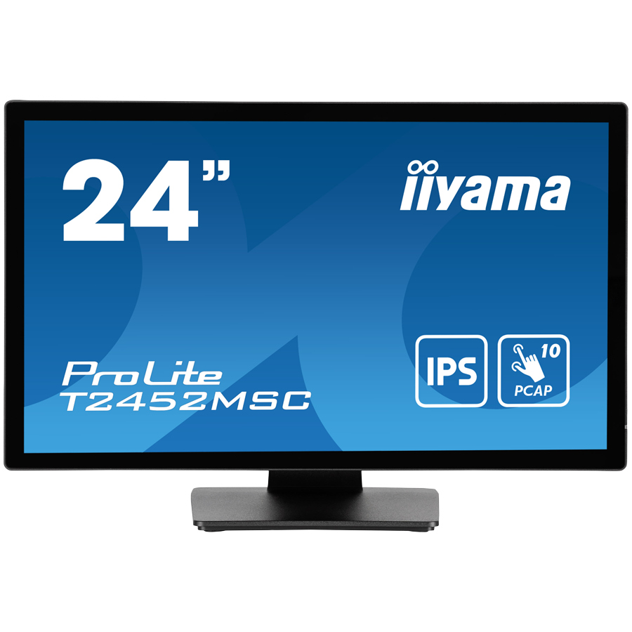 Monitor IIYAMA PROLITE T2452MSC-B1 24” IPS LCD Touch 1920x1080 FHD 60Hz