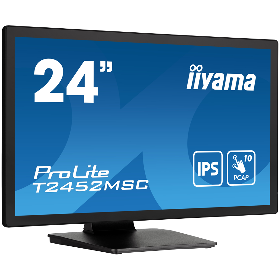 Monitor IIYAMA PROLITE T2452MSC-B1 24” IPS LCD Touch 1920x1080 FHD 60Hz-1