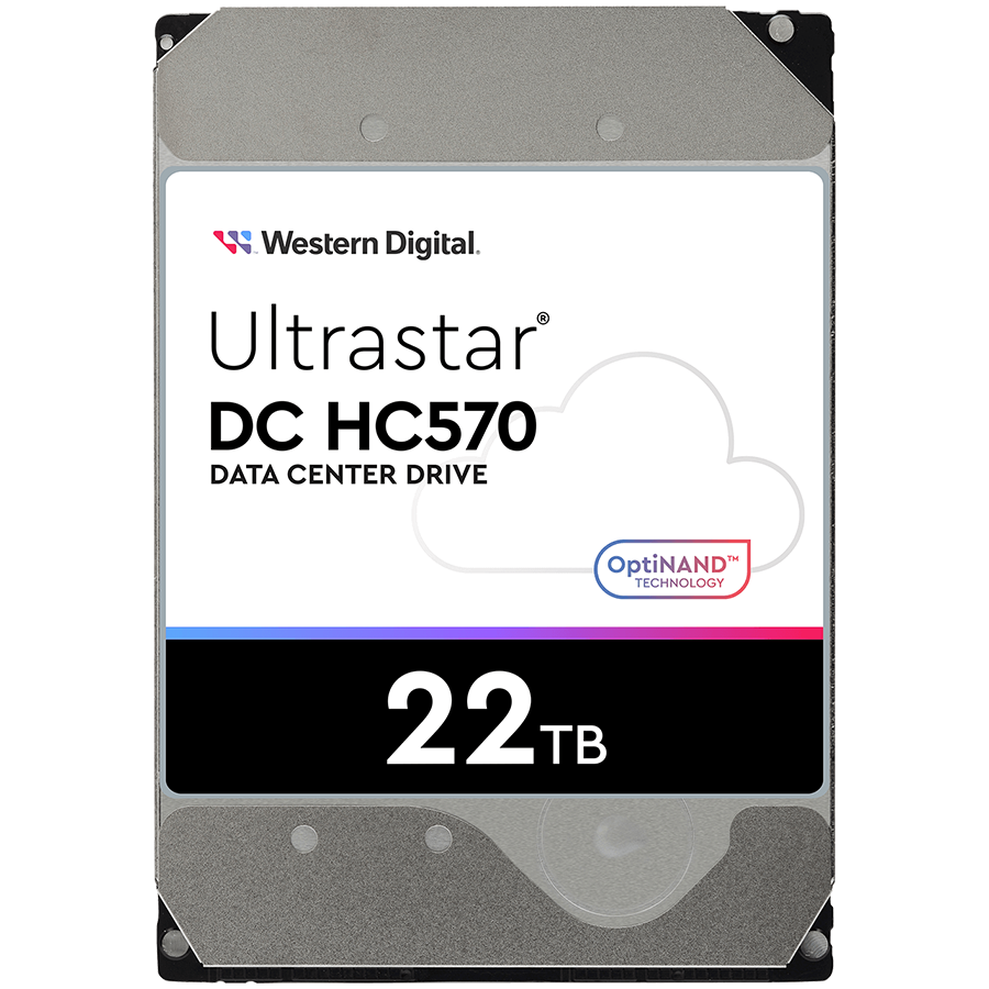 HDD Server WESTERN DIGITAL ULTRASTAR DC HC570 (3.5'', 22TB, 7200 RPM, SATA 6Gb/s, 24/7)-0