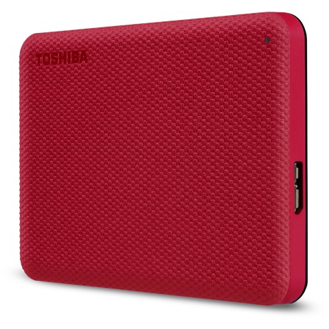 Vanjski tvrdi disk TOSHIBA Canvio Advance 4TB (USB 3.2 Gen 1, crvena boja)-4