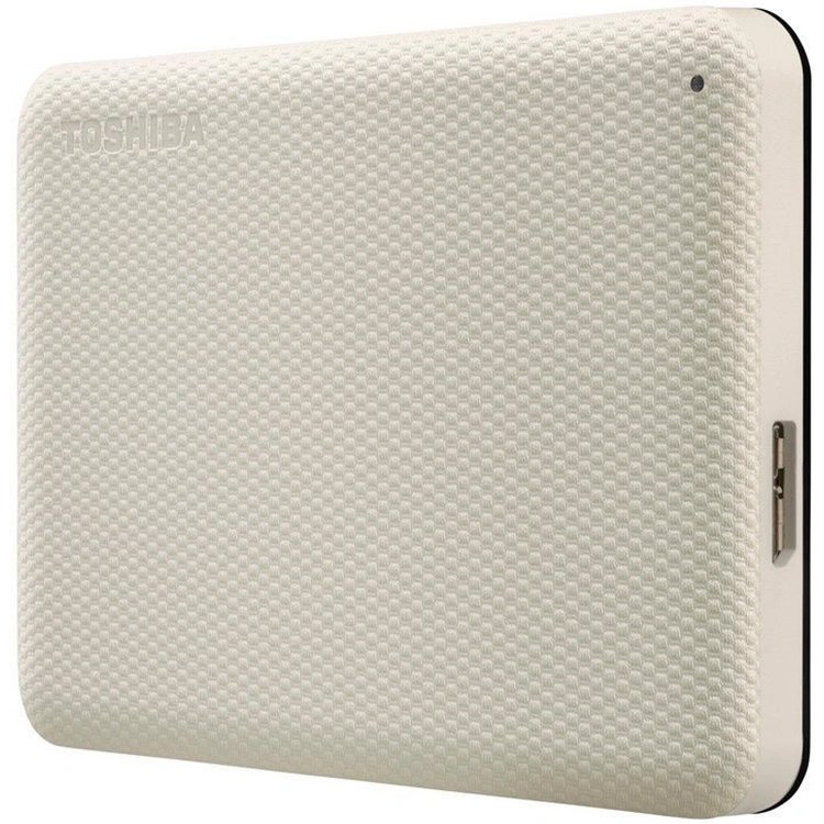 Hard Disk Drive TOSHIBA Toshiba External Hard Drive Canvio Advance (2.5", 1 TB, USB 3.2 Gen 1, bijela)