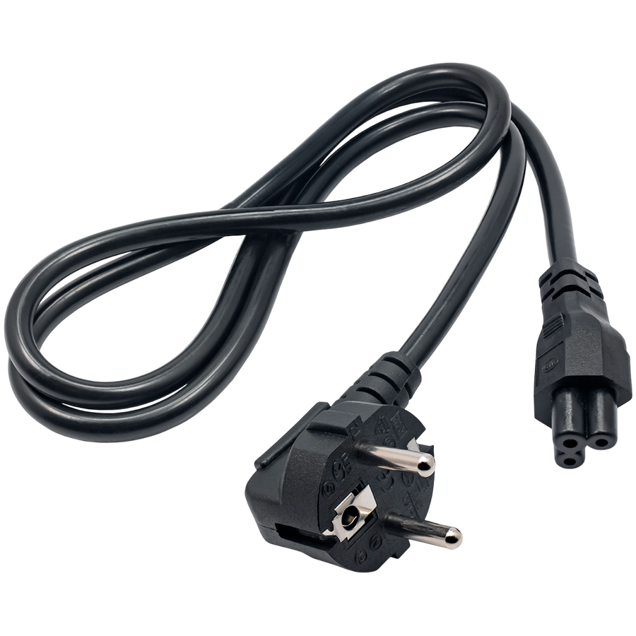 Napajanje AKYGA AK-NB-08A (1 m, PVC, IEC 320 C5, CEE 7/7)-0