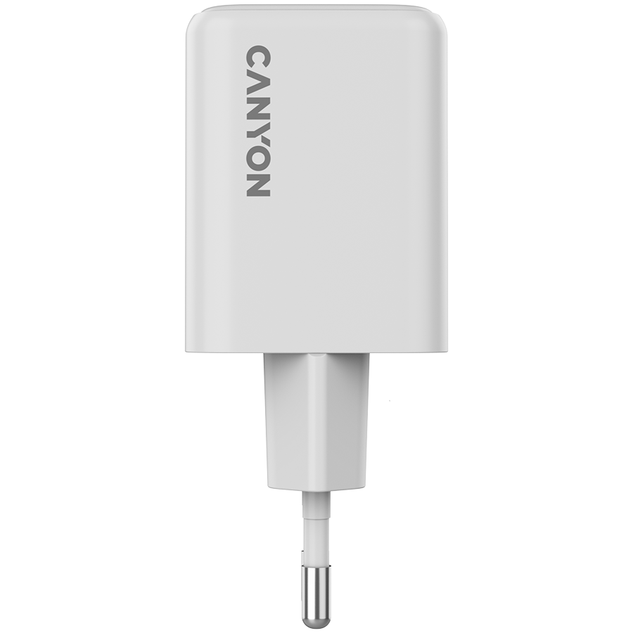 Punjač CANYON CU45AC (45 W, 1xPD, 1xQC, GaN Technology, bijela)-1