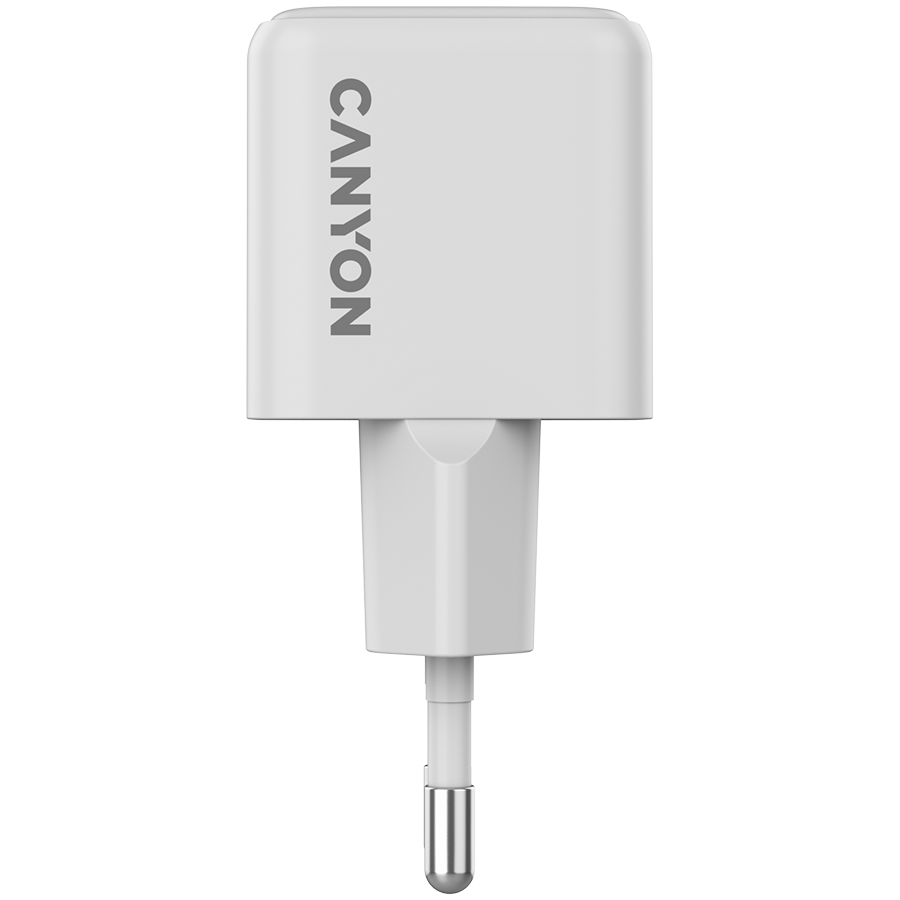 Punjač CANYON CU20C GaN 20W (1xPD, EU, Bijeli)-2