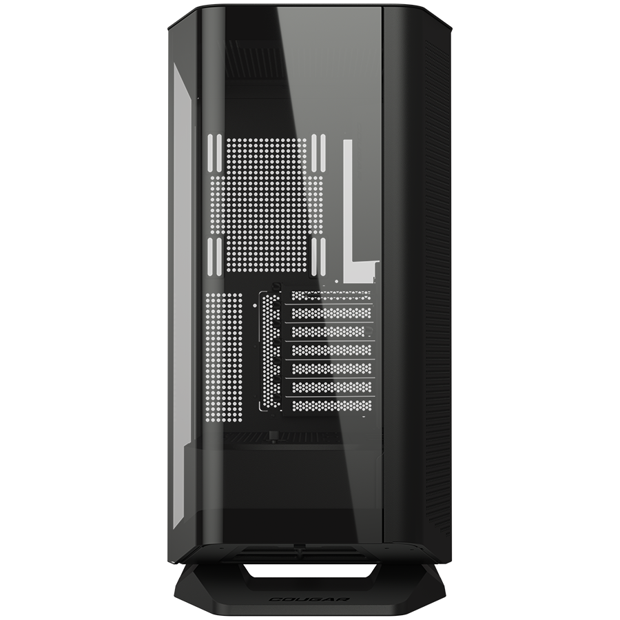 PC Kućište COUGAR FV270 Black Mid tower / Stakleni panel / Brzo uklonjivi filteri za prašinu / Do 9 ventilatora (1x120mm RGB unaprijed instaliran)-2
