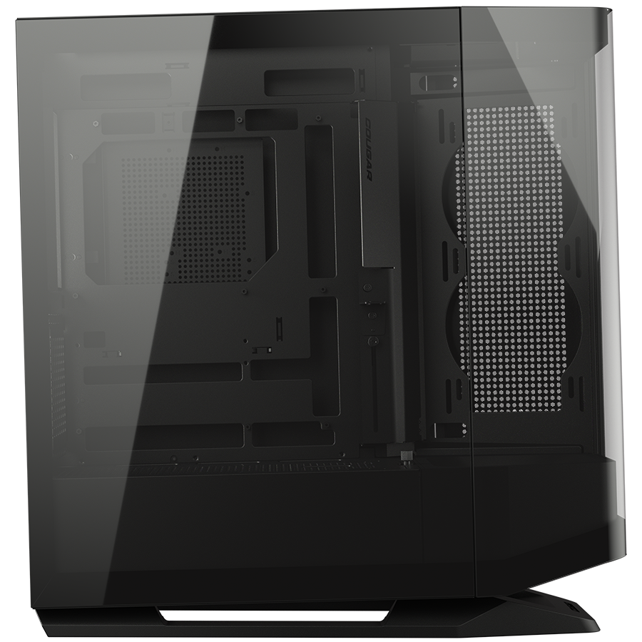 PC Kućište COUGAR FV270 Black Mid tower / Stakleni panel / Brzo uklonjivi filteri za prašinu / Do 9 ventilatora (1x120mm RGB unaprijed instaliran)-3
