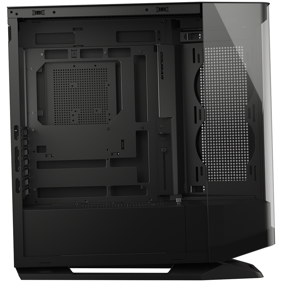 PC Kućište COUGAR FV270 Black Mid tower / Stakleni panel / Brzo uklonjivi filteri za prašinu / Do 9 ventilatora (1x120mm RGB unaprijed instaliran)-4