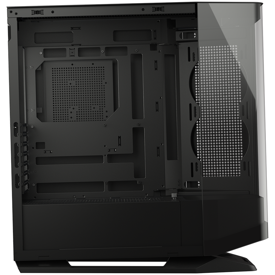 PC Kućište COUGAR FV270 Black Mid tower / Stakleni panel / Brzo uklonjivi filteri za prašinu / Do 9 ventilatora (1x120mm RGB unaprijed instaliran)-5
