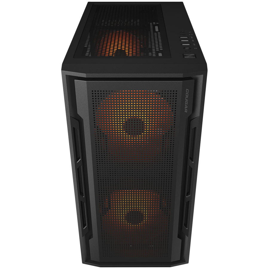 Kućište COUGAR Uniface Mini RGB Black (mini tower, tempered glass, 2 x 140mm RGB ventilatori, 1 x 120mm RGB ventilator, micro ATX, mini-ITX)-1