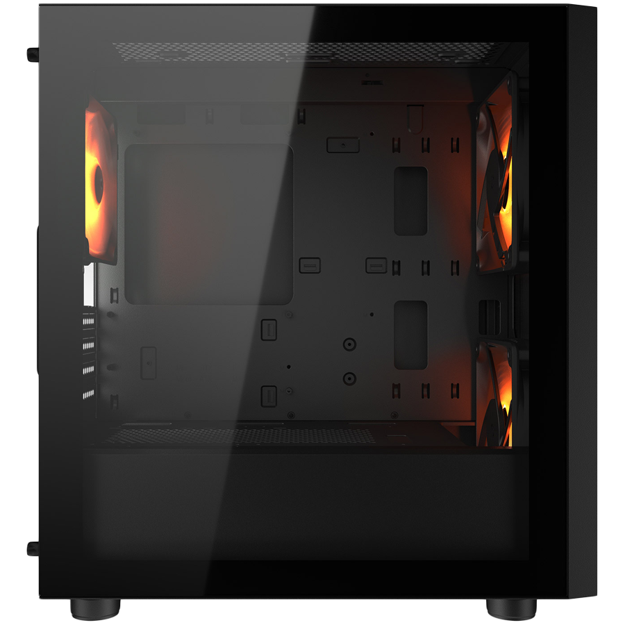 Kućište COUGAR Uniface Mini RGB Black (mini tower, tempered glass, 2 x 140mm RGB ventilatori, 1 x 120mm RGB ventilator, micro ATX, mini-ITX)-2