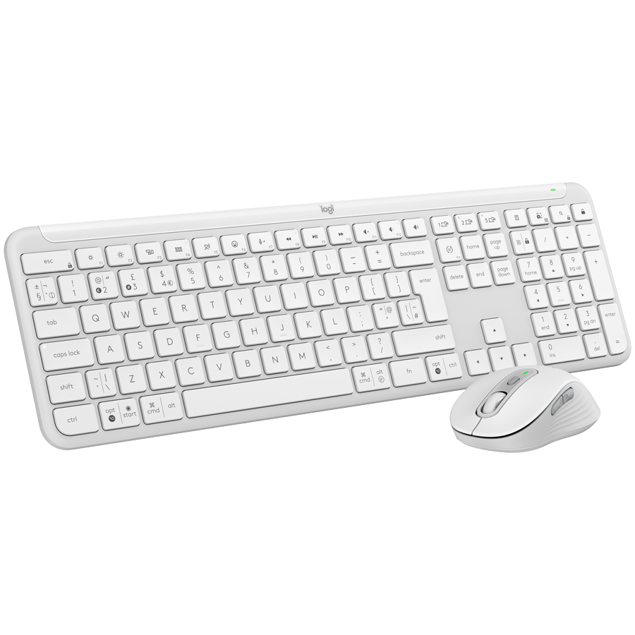 Bežični set LOGITECH MK950 Slim, Bolt-bijela boja-2