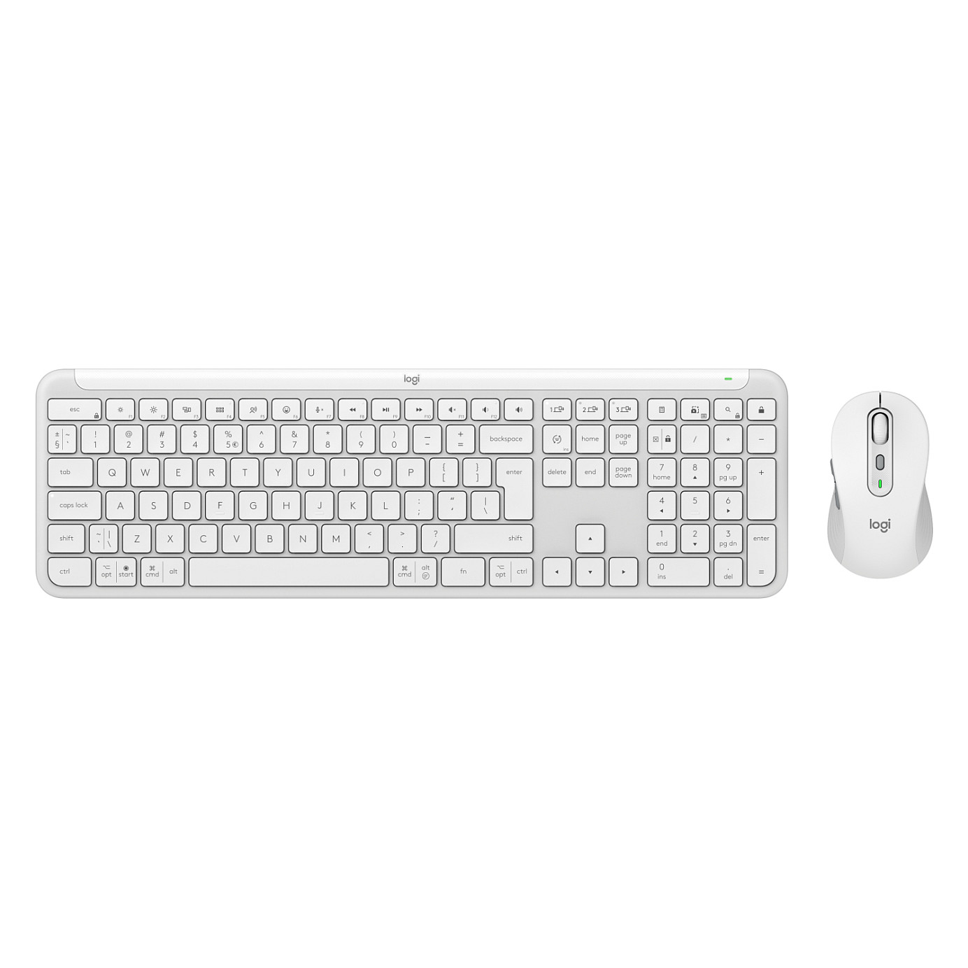Bežični set LOGITECH MK950 Slim, Bolt-bijela boja-15