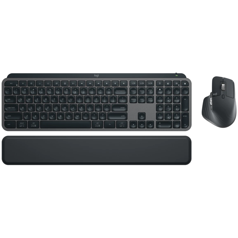 Bežični set LOGITECH MX Keys S - GRAPHITE - US INTL – internacionalna non HR tipkovnica-0