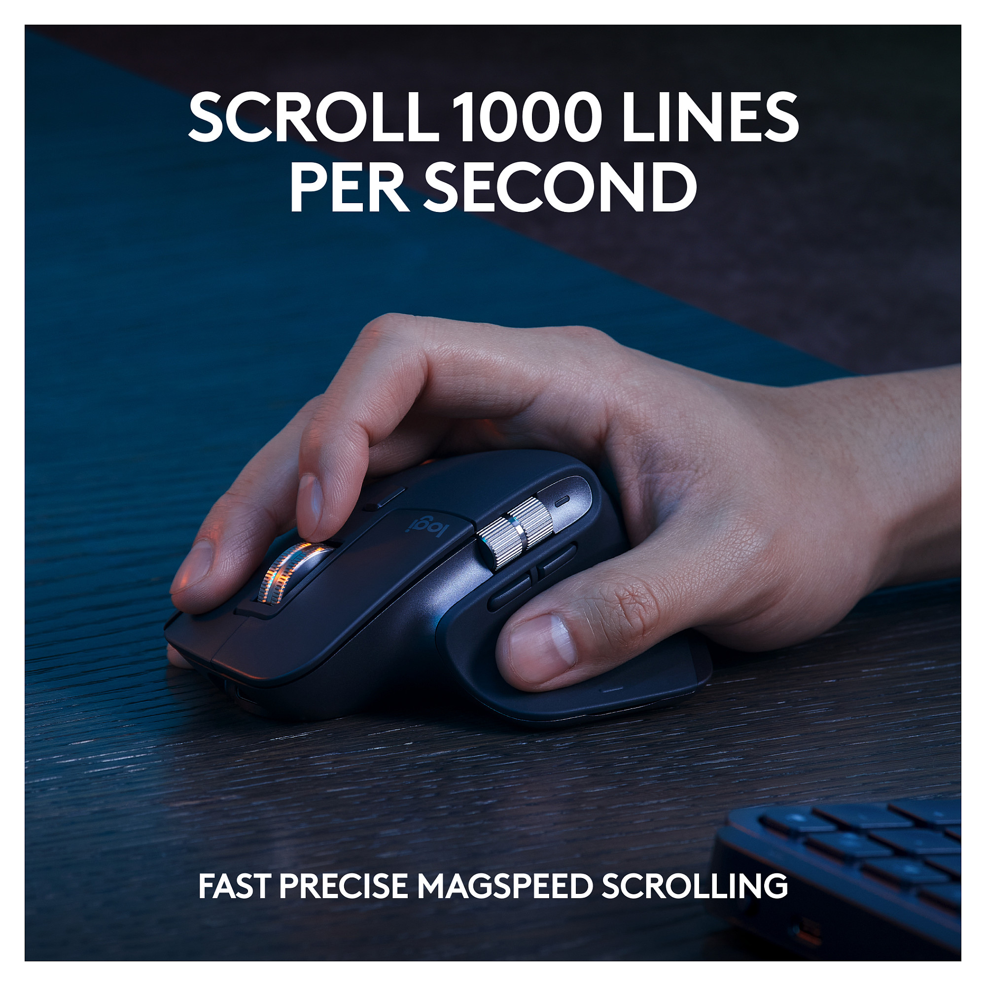 Bežični set LOGITECH MX Keys S - GRAPHITE - US INTL – internacionalna non HR tipkovnica-17