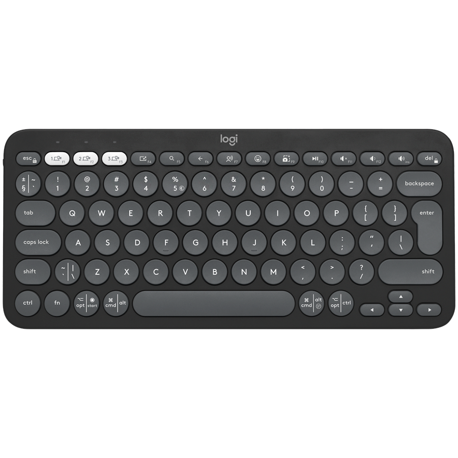 Tipkovnica LOGITECH K380S Bluetooth Tonal Graphite HRV-SLV-SRB-0
