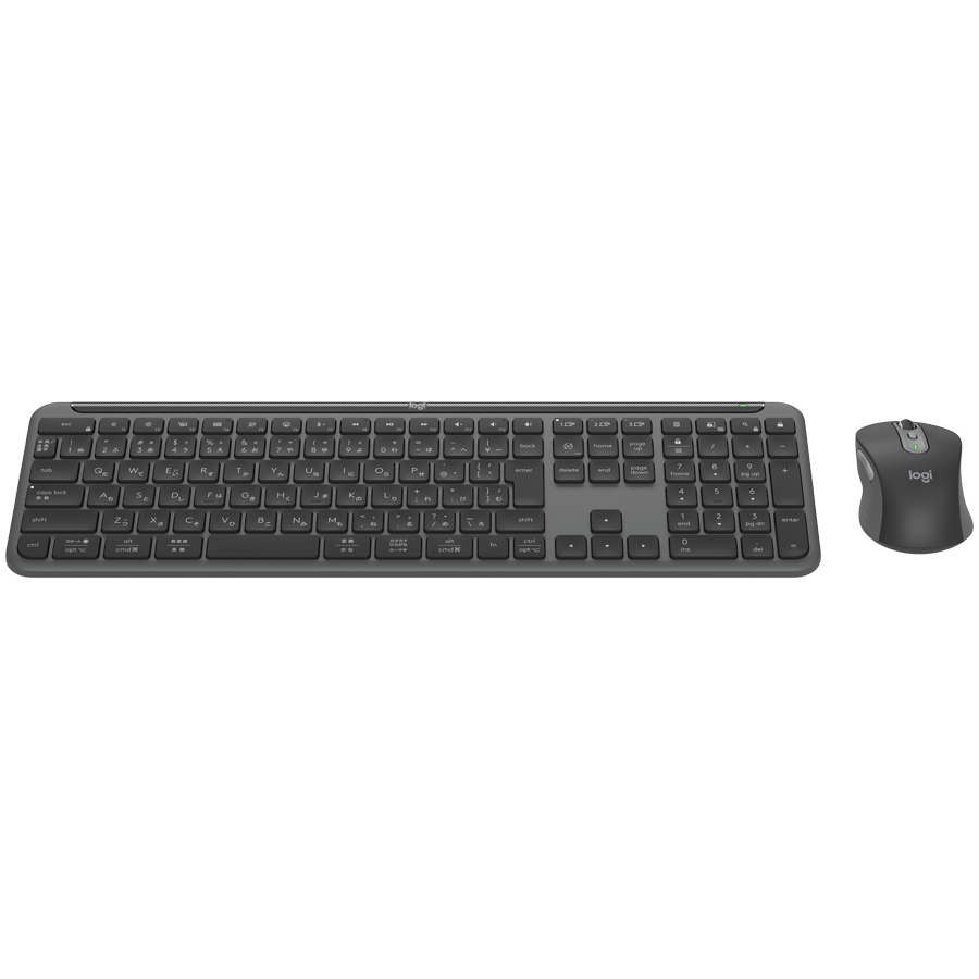 LOGITECH Signature Slim Combo MK950 - GRAPHITE - US INTL - 2.4GHZ/BT- INTNL-973 – internacionalna non HR tipkovnica-1
