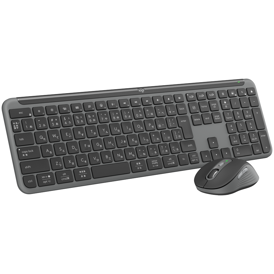 LOGITECH Signature Slim Combo MK950 - GRAPHITE - US INTL - 2.4GHZ/BT- INTNL-973 – internacionalna non HR tipkovnica-4