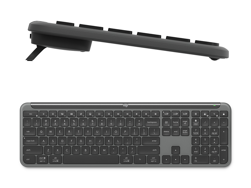 LOGITECH Signature Slim Combo MK950 - GRAPHITE - US INTL - 2.4GHZ/BT- INTNL-973 – internacionalna non HR tipkovnica-5