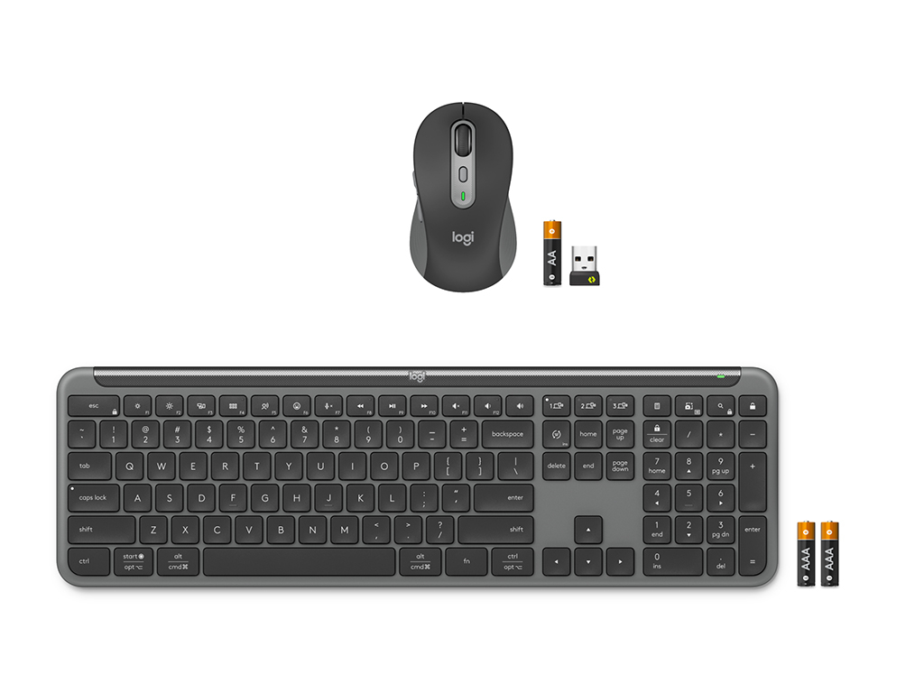 LOGITECH Signature Slim Combo MK950 - GRAPHITE - US INTL - 2.4GHZ/BT- INTNL-973 – internacionalna non HR tipkovnica-6