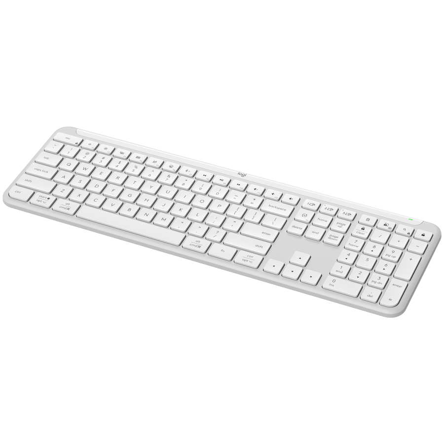 Tipkovnica LOGITECH Signature Slim K950, bijela – internacionalna non HR tipkovnica-1