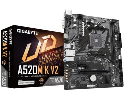 GIGABYTE A520M K V2, DDR4, SATA3, USB3.2Gen1, HDMI, AM4 mATX-6