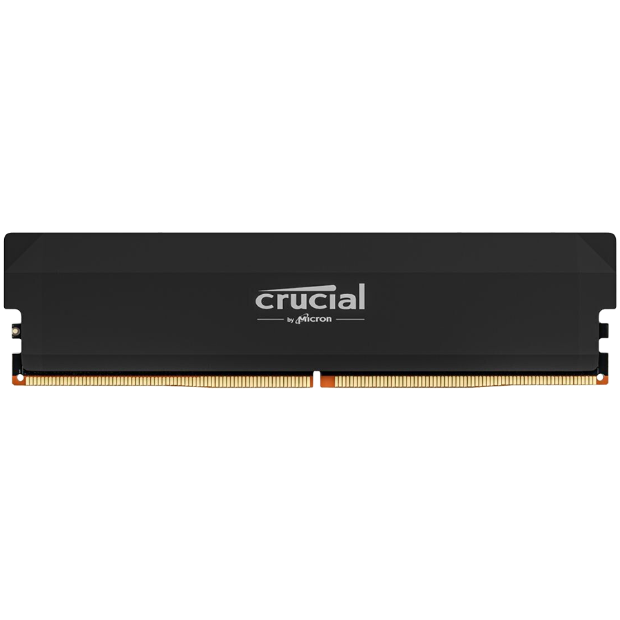 RAM CRUCIAL DRAM Pro OC Overclocking 16GB DDR5-6400 UDIMM CL38 Black-2
