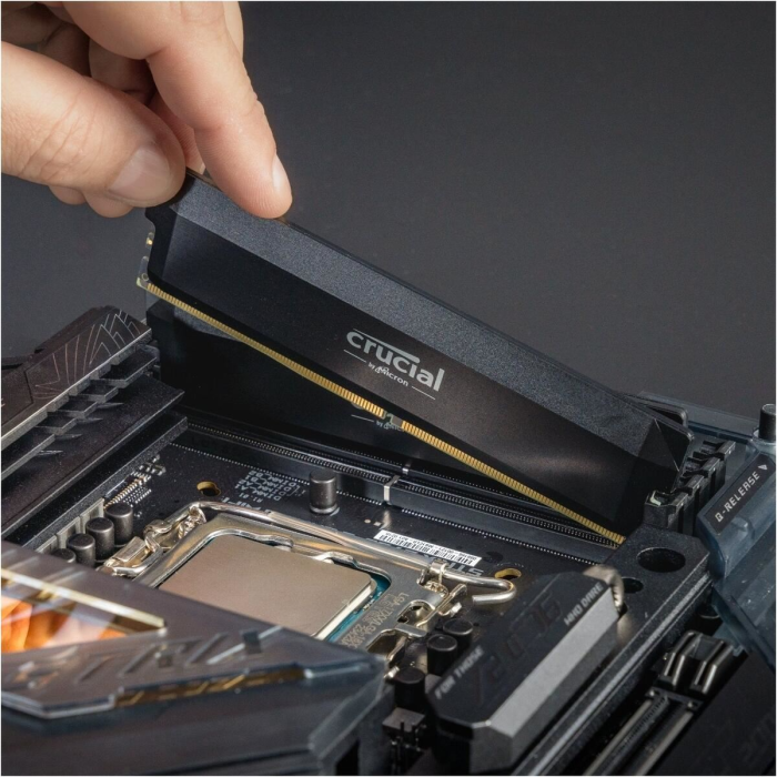 RAM CRUCIAL DRAM Pro OC Overclocking 16GB DDR5-6400 UDIMM CL38 Black-5