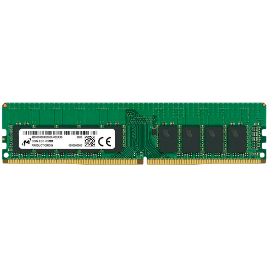 RAM MICRON 32GB DDR4 3200MHz ECC UDIMM (kapacitet 32 GB, brzina 3200MHz, CAS Latency CL22)-0