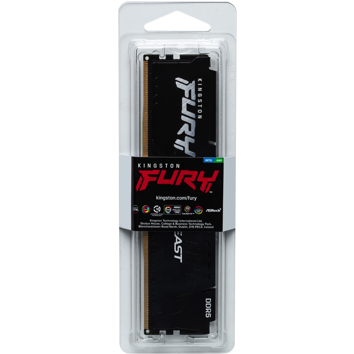 RAM KINGSTON FURY Beast Black EXPO (16GB, 6000MT/s, DDR5, CL36, DIMM)-6