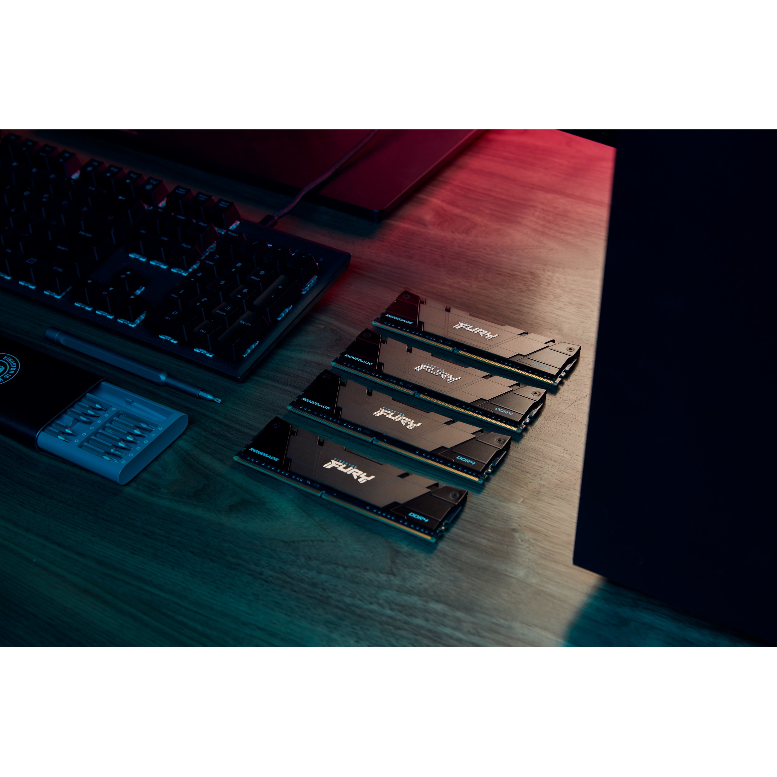 RAM KINGSTON FURY Renegade (64GB, 3200MT/s, DDR4, CL16, DIMM, Kit of 2)-7