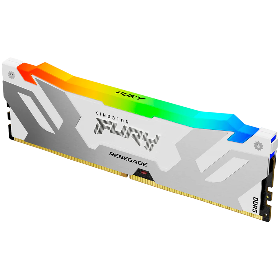 RAM KINGSTON FURY Renegade 16GB (7600MT/s, DDR5, CL38, DIMM, RGB, White, XMP)-0