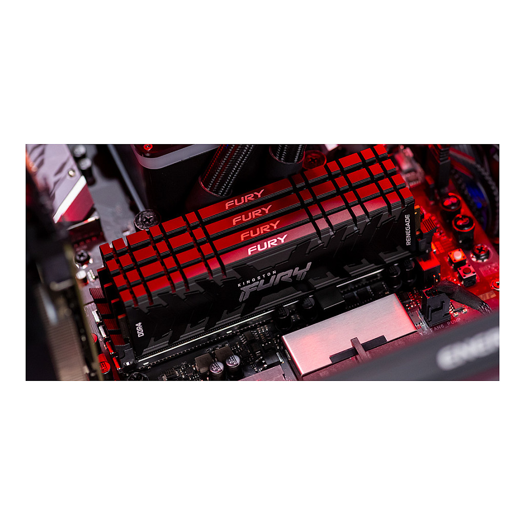 RAM KINGSTON FURY Renegade RGB (64GB, 3200MT/s, DDR4, CL16, DIMM, Kit of 2)-16