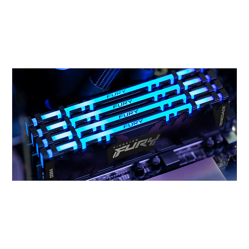 RAM KINGSTON FURY Renegade RGB (64GB, 3200MT/s, DDR4, CL16, DIMM, Kit of 2)-18