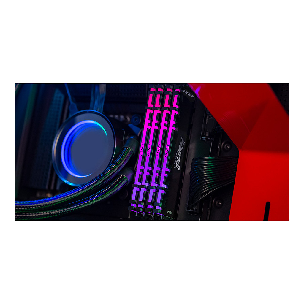 RAM KINGSTON FURY Renegade RGB (64GB, 3200MT/s, DDR4, CL16, DIMM, Kit of 2)-21