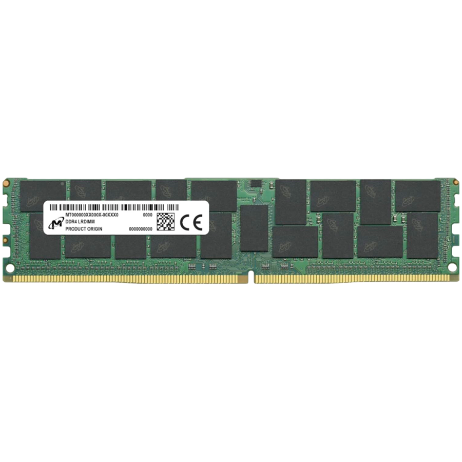 RAM MICRON 64GB DDR4 3200MHz LRDIMM (kapacitet 64 GB, brzina 3200MHz, CAS Latency CL22, ECC, DIMM 288-pin)-0