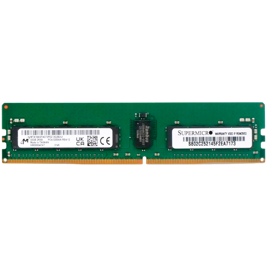 RAM MICRON 32GB DDR4 3200MHz RDIMM (kapacitet 32 GB, brzina 3200MHz, CAS Latency CL22, ECC)-0