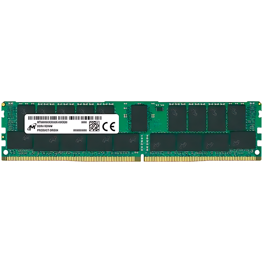 RAM MICRON 32GB DDR4 3200MHz RDIMM (kapacitet 32 GB, brzina 3200MHz, CAS Latency CL22, ECC, DIMM 288-pin)-0