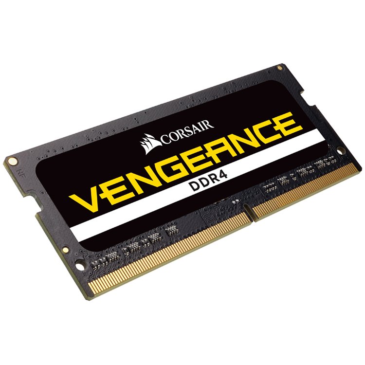 RAM CORSAIR Corsair DDR4 2666MHz 16GB 1x260 SODIMM (kapacitet 16 GB, brzina 2666MHz, unbuffered, SODIMM 260-pin, nominalna naponska napajanja 1.2 V, CAS Latency CL18)