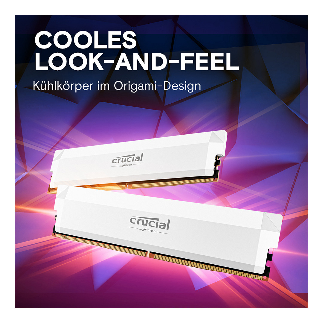 RAM CRUCIAL Pro Overclocking 32GB Kit (2x16GB, DDR5-6000, CL36, bijela)-5